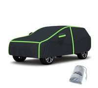 Housses de SUV pour Chevy Corsica 1987-1996 Anti-Glace et Neige Housses de Voiture Bâche Coupe-Vent,Poussière UV Pluie Soleil Neige Protection UV,avec Fermeture à glissière latérale