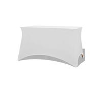 Housses de table - - 2 pièces - Blanc - 243 x 76 x 74 cm - Synthétique