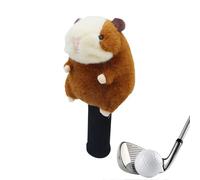 Housses De Tête De Driver De Golf,Design en Peluche Animale avec Coussin,Housses de Golf Numérotées 3 et 5 pour Hommes - pour Femmes Hommes Sports D'Équipe Et Vacances