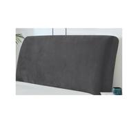 Housses de tête de lit, housse de tête de lit extensible universelle | Housse de tête de lit élastique en velours moderne, housse de protection extensible(Dark gray,200-220cm)
