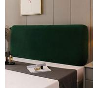 Housses de tête de lit pour lit king size, double et simple, housse de tête de lit en velours doux extensible, housse de protection pour tête de lit rembourrée/bois/cuir. Longueur de la tête de lit