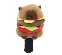 Housses De Tête pour Clubs De Golf | Housse de Putter Doudou en Forme de Capybara,Housses De Golf Drôles en Forme De Capybara en Peluche Adorable - pour Femmes Débutantes Pros Putter Driver Intérieur