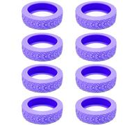 Housses de valise de voyage en Silicone de qualité, 8 pièces, pour préserver les roues de vos bagages, protection de roue de valise de voyage