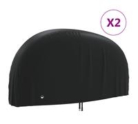 Housses de vélo 2 pcs 200x70x110 cm tissu oxford 190T vidaXL