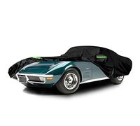 Housses de voiture imperméables de rechange pour Corvette C3 1968-1982, 6 couches, toutes saisons, avec fermeture éclair de porte pour protection contre la neige, la pluie, la poussière, la grêle (C3)