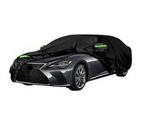 Housses de voiture imperméables de rechange pour Lexus LS460 LS500 LS600HL 2007 à 2022, 6 couches sur mesure avec porte à fermeture éclair et bandes coupe-vent pour la neige, la pluie, la poussière, la grêle (LS)