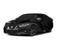Housses de Voiture imperméables de Rechange pour Nissan Maxima 1999-2023, 6 Couches, Toutes Saisons, avec Fermeture éclair de Porte et Bandes Coupe-Vent pour Protection Contre la Neige, la Pluie, la