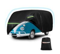 Housses de Voiture imperméables pour VW Bus T1 T2 T3 1950-1992, Tissu Oxford 420D, Protection Contre la Chaleur, Housse complète avec Fermeture éclair côté conducteur, Coupe-Vent, résistante aux