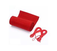 Housses de Volant de Voiture de Course de Sport à Coudre à la Main Housses de Volant en Cuir suédé à Faire soi-même universelles Couvre Volant Voiture(CA248-R)