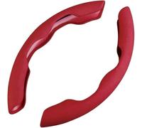 Housses de Volant de Voiture pour Kia EV6 EV6 GT EV6 GT Line Joice K5 EX K5 GT K5 GTLine, Protection de Volant segmentée en Daim, Antidérapante Housses de Volant,Red/B