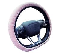 Housses de Volant en Fourrure - Accessoires de Voiture Doux, Pelucheux, élastiques et antidérapants - Protection de Volant de Voiture, pour berlines, SUV, camions, véhicules de Camping-Car