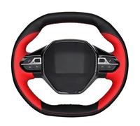 Housses De Volant Pour Peugeot Pour E-208 2020 Pour 508 208 2019 2020 3008 4008 5008 2016-2019 Couvre Volant Voiture(Type A)