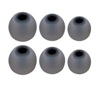 Housses d'écouteurs en silicone - souples de rechange, ensemble de coussins confortables, tailles S M L | Accessoires pour écouteurs pour écouter de la musique, voyage, bureau, entraînement, c