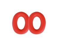 Housses d'oreillettes en Silicone pour Sony INZONE H9 II, Housses d'oreillettes et Housse de Bandeau (Rouge)
