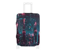 Housses élastiques pour bagages anti-poussière - Accessoire de voyage - Convient aux bagages de 45,7 à 81,3 cm, Jingle Bells pour Noël, XL 29-32 in