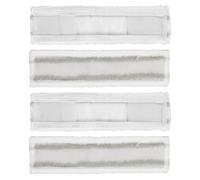 Housses en Microfibre Rechange pour Nettoyeur de Vitres Compatible avec Kärcher WV1 WV2 WV5, Chiffons en Microfibre Lavette Bonnettes Microfibre Accessoire, pour Nettoyeur à Vapeur des Vitres (4pcs)