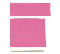 Housses en toile durables qui s'adaptent parfaitement à la plupart des chaises de directeur de taille standard disponibles aujourd'hui (rose)