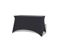 Housses extensibles pour table 2 pièces 243x76x74cm Anthracite