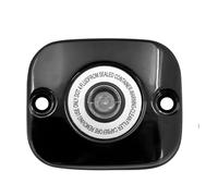 Housses Frein à Disque Couvercle de Frein Avant Convient pour Harley Touring Road King Softail Fat Boy Ocia Softail Street Bob Couvercle de Protection(Black Cylinder)