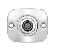 Housses Frein à Disque Couvercle de Frein Avant Convient pour Harley Touring Road King Softail Fat Boy Ocia Softail Street Bob Couvercle de Protection(Chrome Cover)