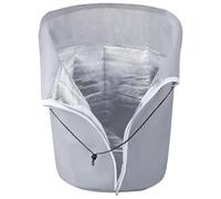 Housses Hivernage Pot Réutilisable Exterieur 45x50cm Oxford Voile D'Hivernage avec Cordon Serrage Protège Contre Froid Bâche Protection Arbustes Couverture Isotherme Sac Antigel pour Pot