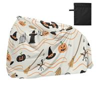 Housses imperméables d'Halloween citrouille sorcière pour vélo avec trous de verrouillage anti-poussière pluie neige UV stockage housse de vélo de route convient à la plupart des funda para bicicletas