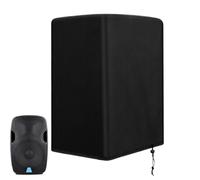 Housses imperméables pour enceintes extérieures, protection solaire pour audio, housse résistante en tissu Oxford pour haut-parleur sur pied pour DJ, patio, utilisation en extérieur et réunions