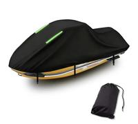 Housses Jet-Ski pour Sea-Doo Sea-Doo RX 1996-2002, Robustes imperméable 210D Housses pour Bateaux à Moteur avec Sac de Rangement poussière, la Neige et la Pluie Housse complète extérieure