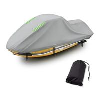 Housses Jet-Ski pour Sea-Doo Sea-Doo RX 1996-2002, Robustes imperméable 210D Housses pour Bateaux à Moteur avec Sac de Rangement poussière, la Neige et la Pluie Housse complète extérieure