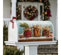 Housses magnétiques en pin pour boîte aux lettres - Décoration extérieure - 45,7 x 53,3 cm