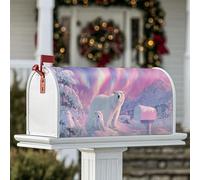 Housses magnétiques pour boîte aux lettres d'ours polaire, décoration de boîte aux lettres pour jardin, terrasse, 45,7 x 53,3 cm