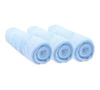 Housses Matelas à Langer - EASY DORT - Lot de 3 - Éponge Coton - Extensible - Bleu Ciel - Confortable