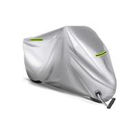 Housses Moto pour Harley Softail Dyna Super Glide,Bâche Protection Moto sur Mesure Exterieur Bâche Moto Impermeable Anti-Poussière Respirant Protection Accessoires,A