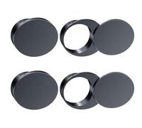 Housses ovales pour lunettes (4 pièces), étui pour caméra AI Glasses Gen 2 | Sans adhésif, installation intégrée, noir, coques d'appareil photo, compatible avec Meta Wayfarer, Skyler, Headliner Gen 2 1
