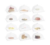 Housses pour aliments, Couverture en maille pop-up 17x17cm for l'extérieur 3/6/12 pièces