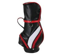 Housses pour bouteilles de vin | Sac isotherme pour une bouteille - Sac de transport en polyuréthane avec plusieurs compartiments pour excursion de golf, noir/rouge, Voir description, Voir description