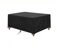 Housses pour Mobilier de Jardin Exterieur 370 L x 330 l x 72 H cm Housse de Protection Bâche, Résistant aux UV 420D Oxford Bâche de Protection pour Salon de Jardin Imperméable Résistante à l'hiver