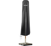 Housses Pour Parasols De Jardin Exterieur Imperméable, Résistant Aux Uv Et À La Déchirure En 420d Oxford Housse Parasol Deporte 3x3m Noire 190x30/50cm