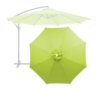 Housses pour parasols de Jardin, Housse de Rechange en Tissu for Parasol 2 m, 2,7 m, 3 m, for Parasol 6 ou 8 Bras, imperméable, Multicolore(Grass Green,6 Ribs: 2.7m/8.8ft)