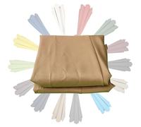 Housses pour parasols de Jardin, Toile de Rechange for Parasol 6/8 Baleines 200-350 cm Multicolore(Khaki,8ribs-300cm(9.8ft))