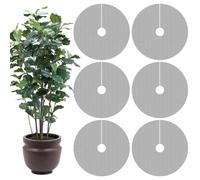 Housses pour Pots de Fleurs | Protection pour d'Intérieur,6 Pièces Grilles Anti-Déchirure pour Pots de pour Jardin, Intérieur, Serre et Extérieur