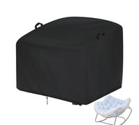 Housses Pour Rocking-Chair D'Extérieur | Housse Imperméable Anti-Poussière - Avec Cordon Élastique Couvre-Fauteuil Inclinable Coupe-Vent,Pour En Rotin, Cour, Jardin, Maison, Pépinière, Pavillon
