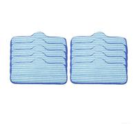 Housses pour sol Microfibre pour Vapeur pour dupray Neat Réutilisables(10) | 6 bleues, fixation pour facile, compatible pour dupray Neat, lavable machine, nettoyage efficace