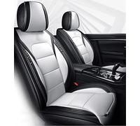 Housses Protection Siège Housses De Siège Voiture En Cuir Pour Civic 2006 2011 Pour Fit Pour Accord 7 Pour Crv 2008 Pour Crz Pour City 2003 2018 Pour Pilot 2009 Pour Jazz(White Black,Standard)