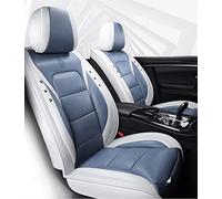 Housses Protection Siège Housses De Siège Voiture En Cuir Pour Civic 2006 2011 Pour Fit Pour Accord 7 Pour Crv 2008 Pour Crz Pour City 2003 2018 Pour Pilot 2009 Pour Jazz(Blue white,Standard)