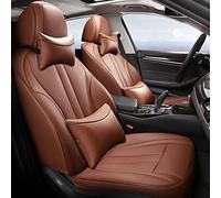 Housses Protection Siège Personnalisé Pour Mercedes Pour Benz AB Berline Cla Clk Cls Housse De Siège Voiture En Peau Vache(Brun,Luxury)