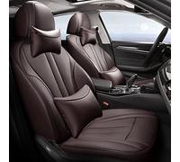 Housses Protection Siège Personnalisé Pour Mercedes Pour Benz AB Berline Cla Clk Cls Housse De Siège Voiture En Peau Vache(Café,Luxury)