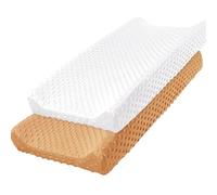 Housses respirantes compatibles avec tous les matelas à langer standard, draps de rechange pour matelas à langer pour tout-petits, 81,3 x 40,6 cm, literie douce pour chambre d'enfant