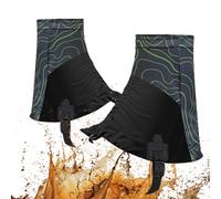 Housses respirantes réglables - 1 paire de chaussures basses Gators, guêtres de sentier, équipement de plein air résilient, protection distinctive contre les débris | Accessoire de protection fiable