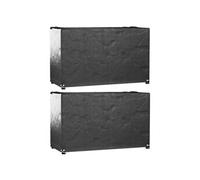 2x Housses de Mobilier de Jardin Rotin 10 Oeillets 229x113 cm Meuble vidaXL